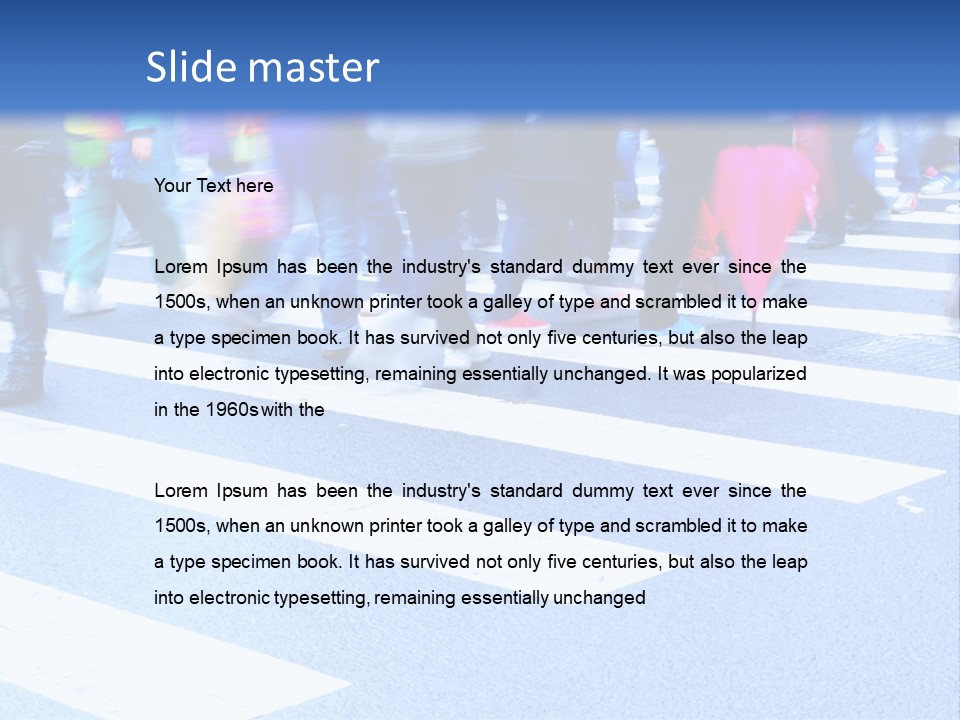 Action Hurry Motion PowerPoint Template