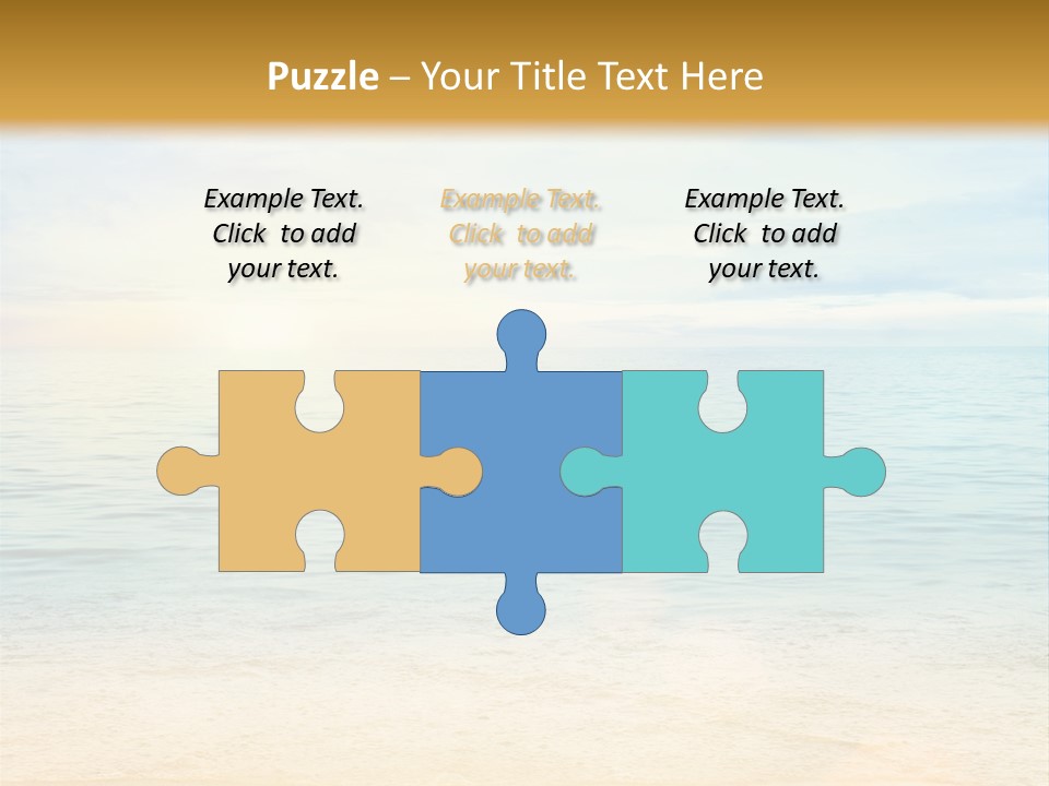 Season Clear Morning PowerPoint Template