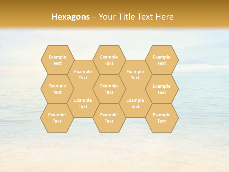 Season Clear Morning PowerPoint Template