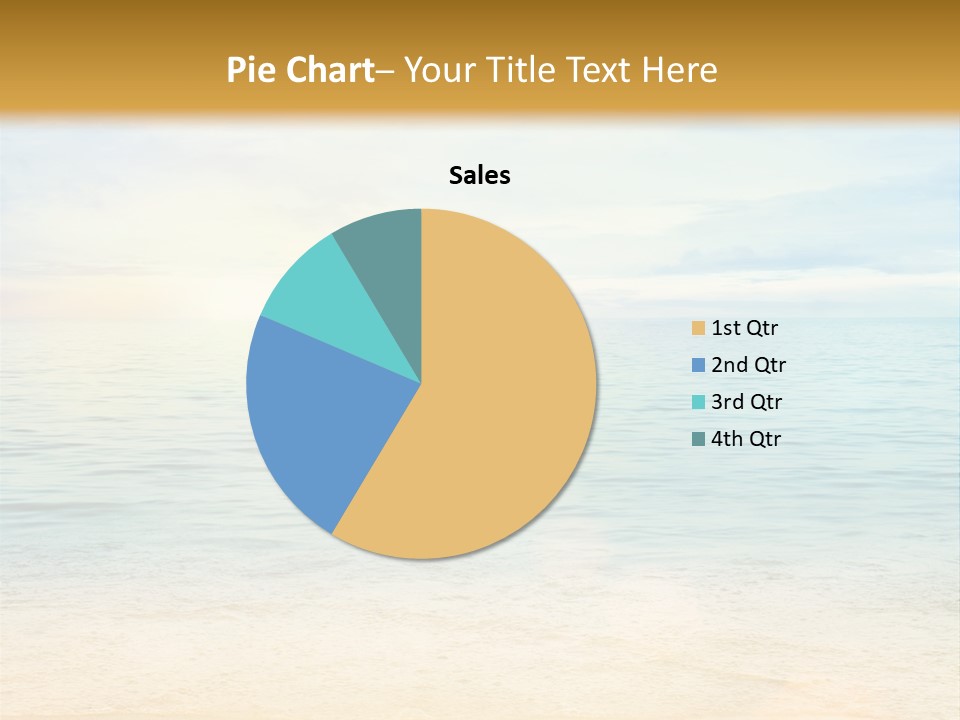 Season Clear Morning PowerPoint Template