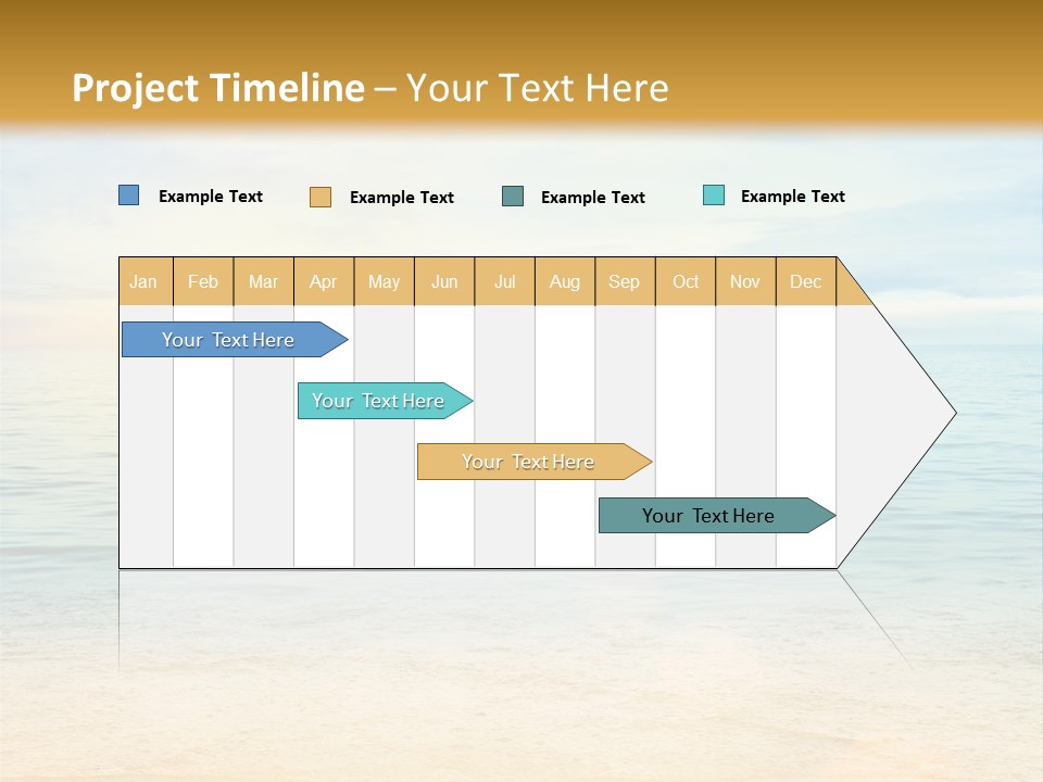 Season Clear Morning PowerPoint Template