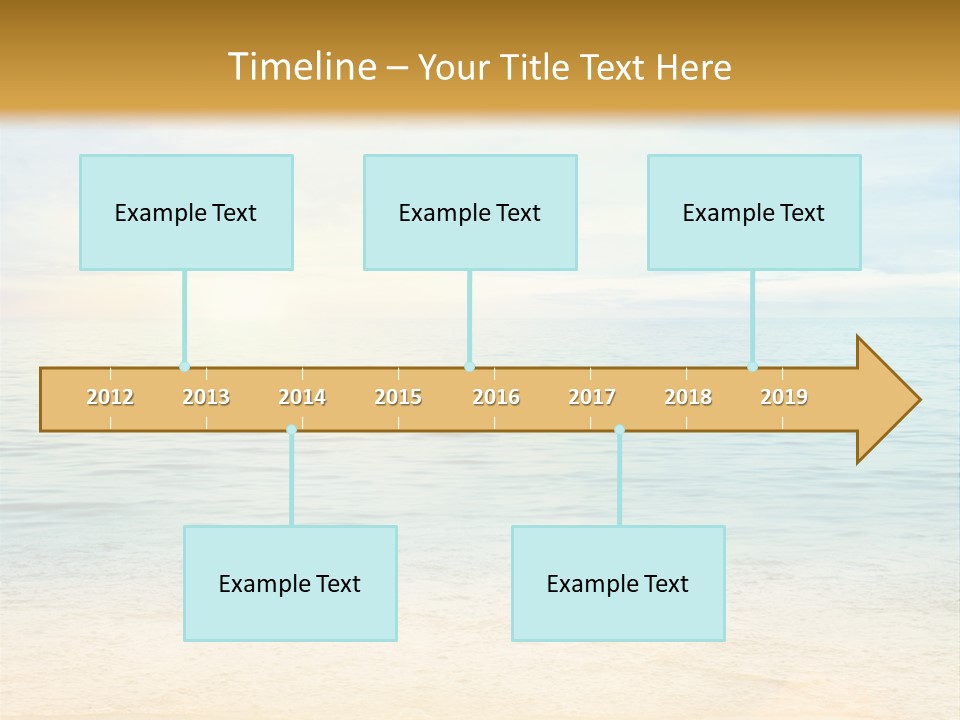 Season Clear Morning PowerPoint Template
