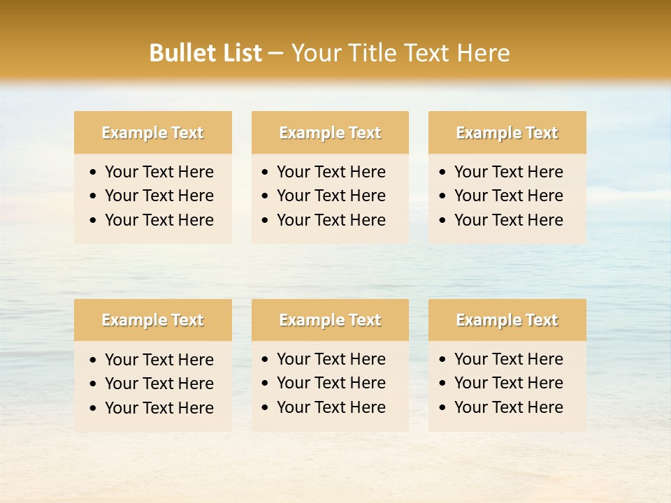 Season Clear Morning PowerPoint Template