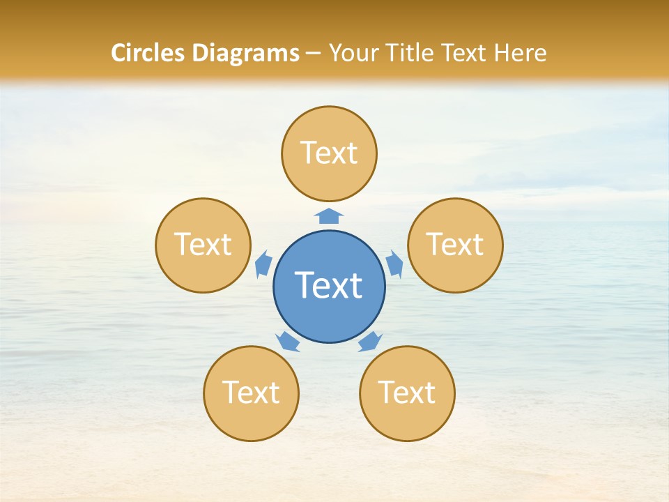 Season Clear Morning PowerPoint Template