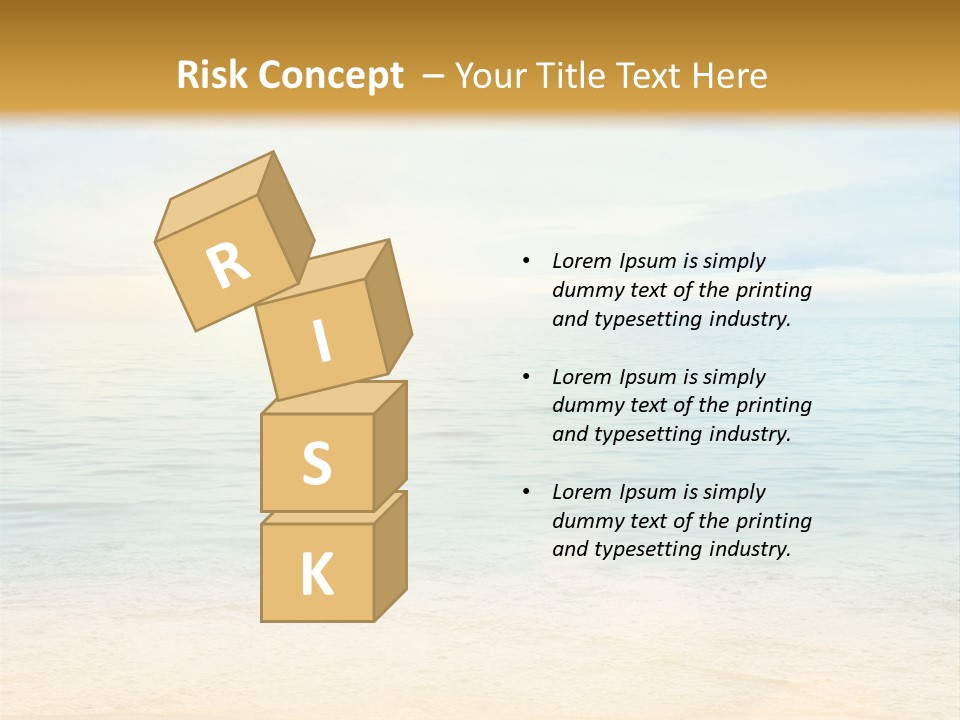 Season Clear Morning PowerPoint Template