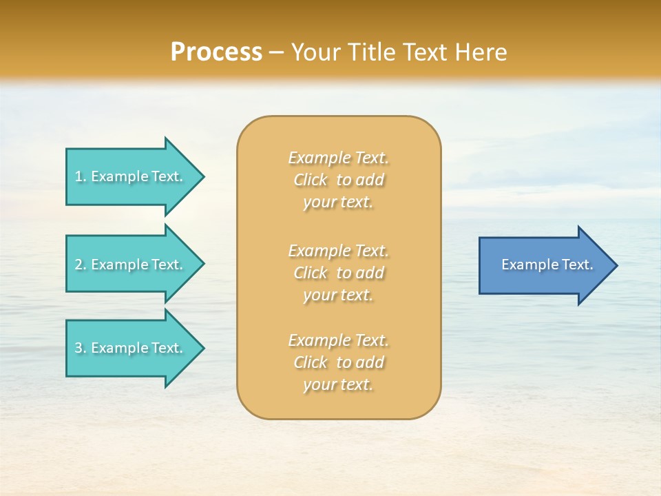 Season Clear Morning PowerPoint Template