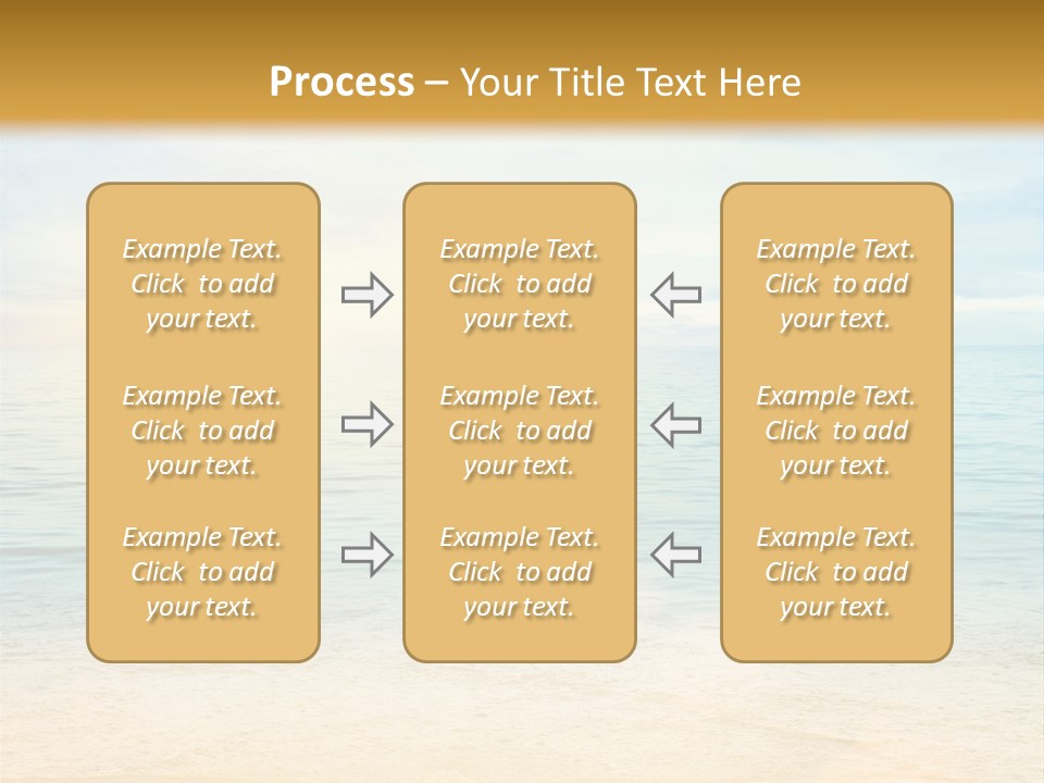 Season Clear Morning PowerPoint Template