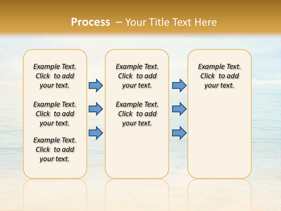 Season Clear Morning PowerPoint Template