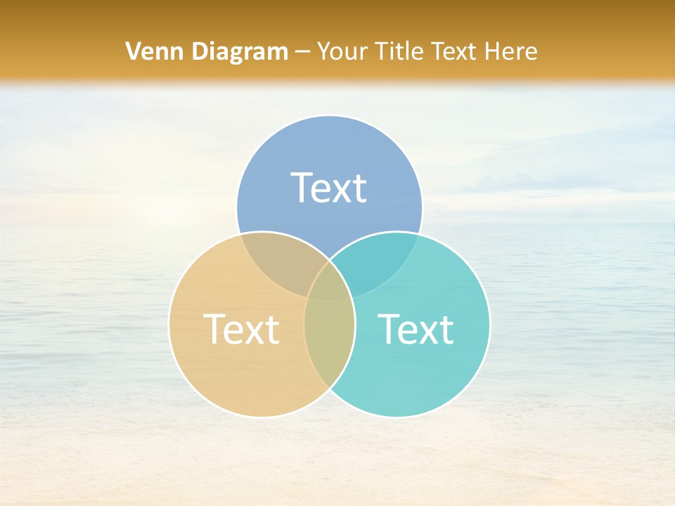 Season Clear Morning PowerPoint Template