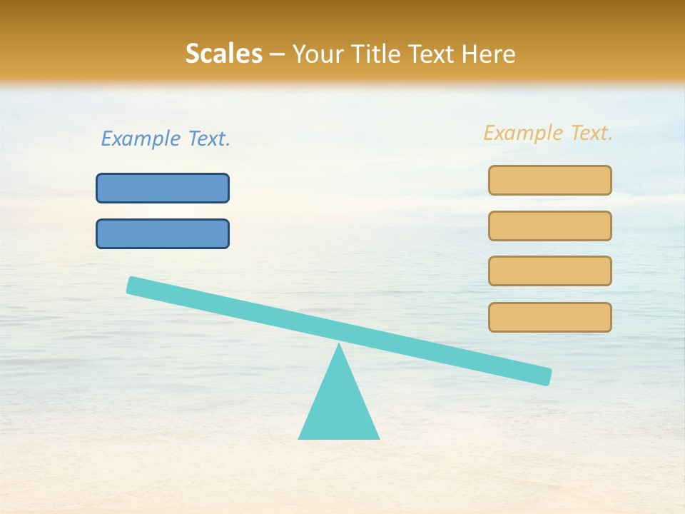 Season Clear Morning PowerPoint Template