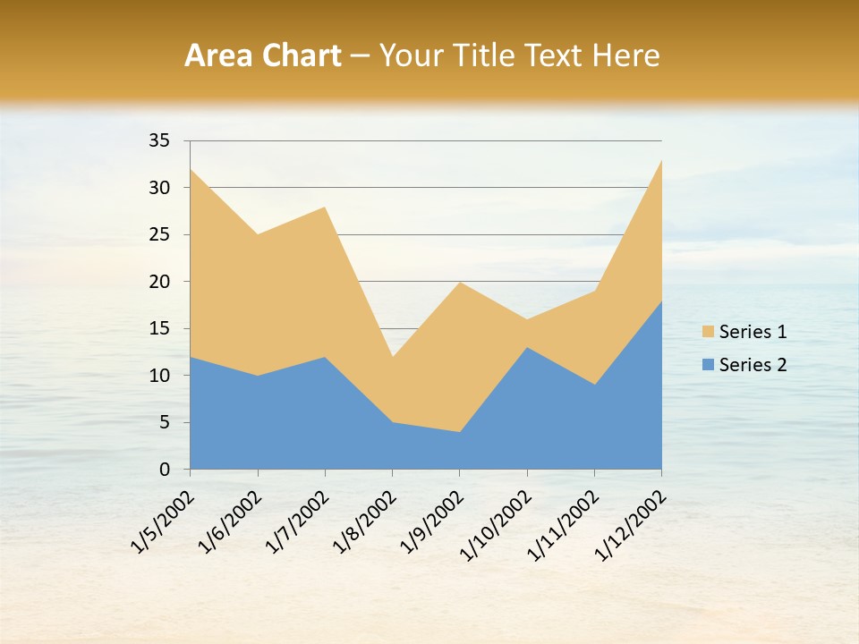Season Clear Morning PowerPoint Template