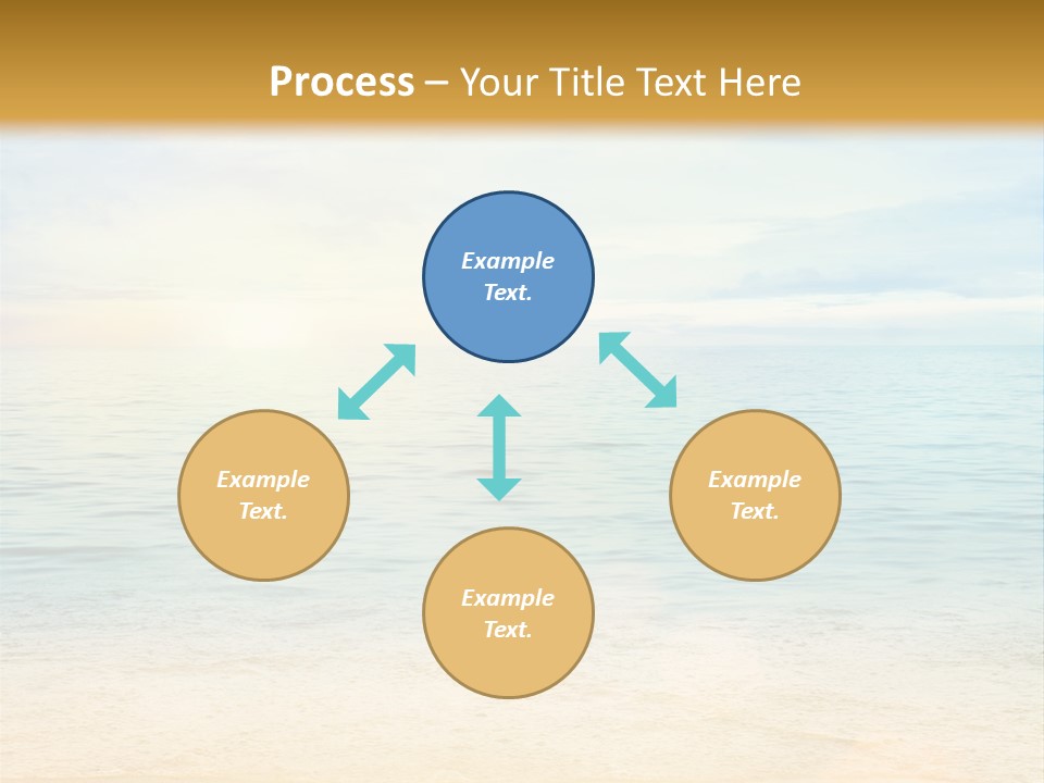 Season Clear Morning PowerPoint Template