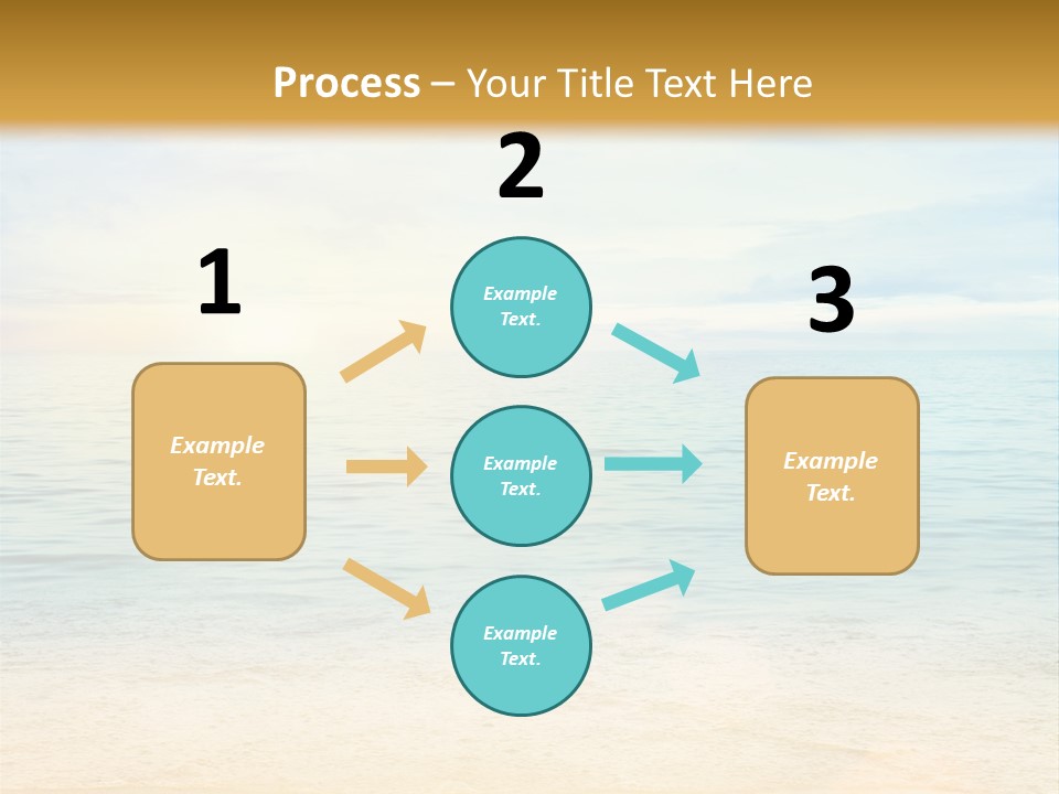 Season Clear Morning PowerPoint Template