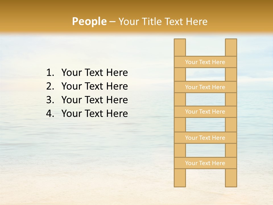 Season Clear Morning PowerPoint Template