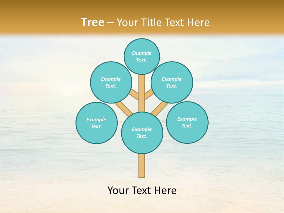 Season Clear Morning PowerPoint Template