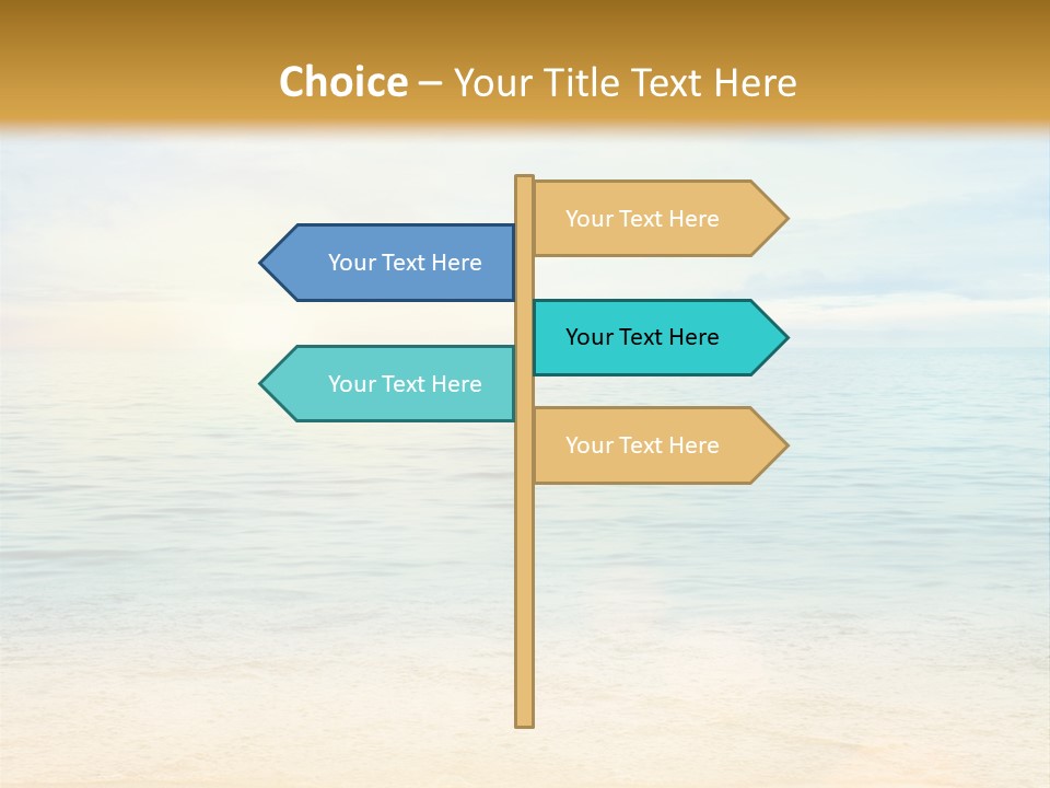 Season Clear Morning PowerPoint Template