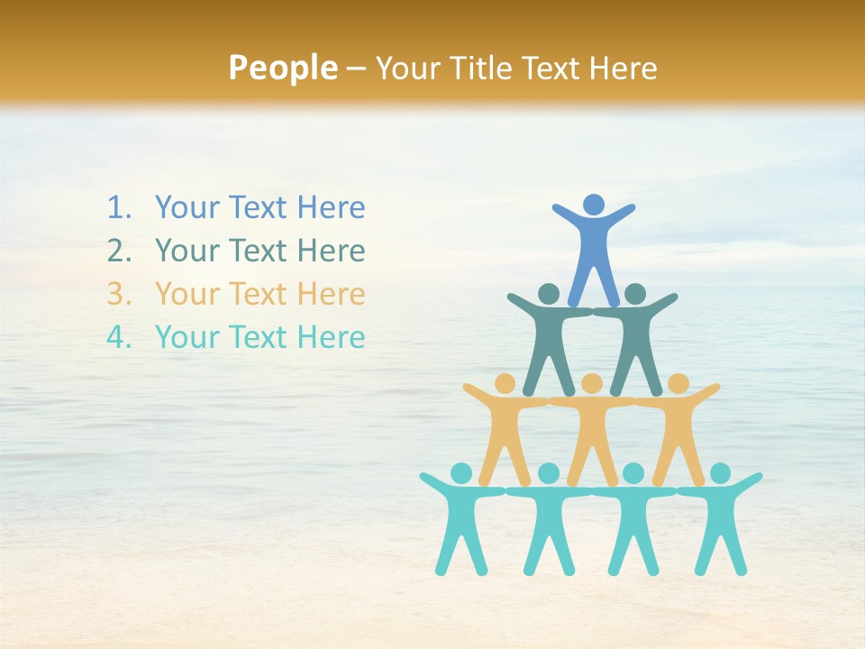 Season Clear Morning PowerPoint Template