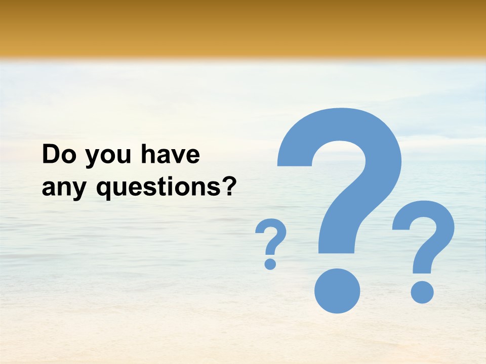 Season Clear Morning PowerPoint Template