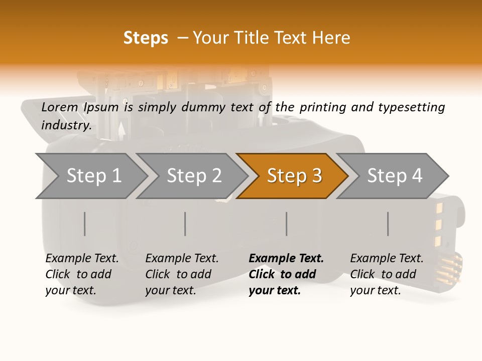 Professional Body Photographing PowerPoint Template