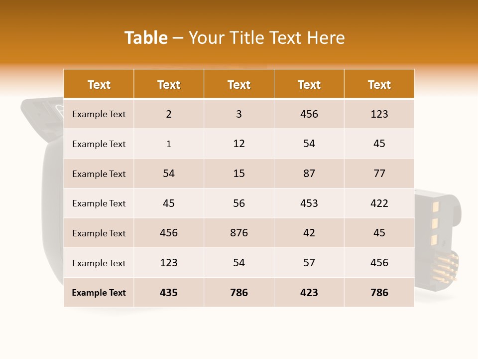 Professional Body Photographing PowerPoint Template