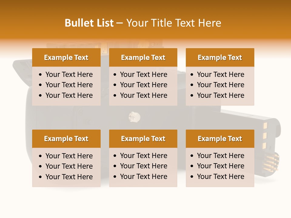 Professional Body Photographing PowerPoint Template