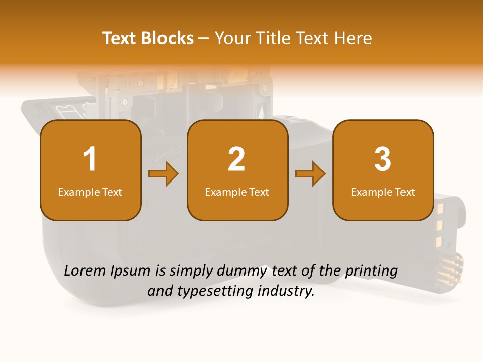 Professional Body Photographing PowerPoint Template