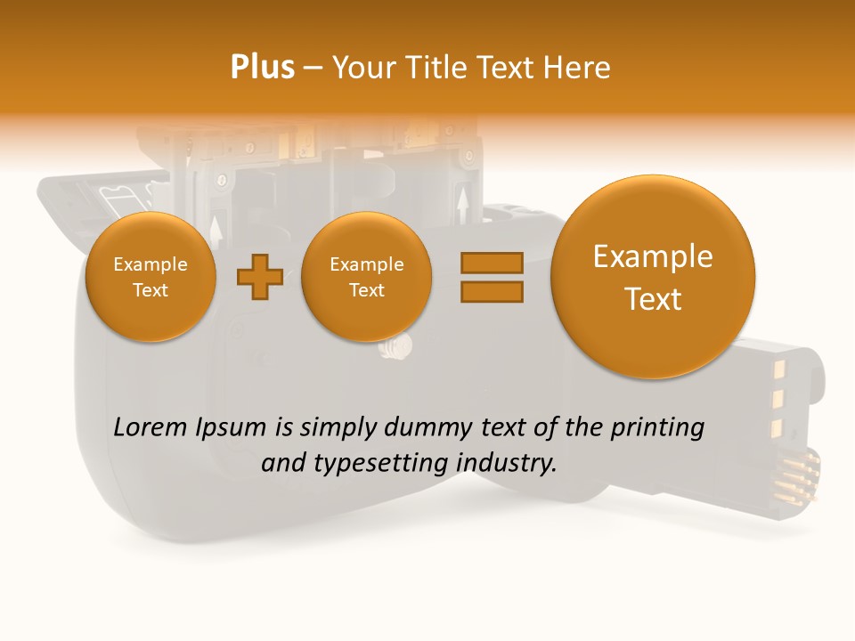 Professional Body Photographing PowerPoint Template