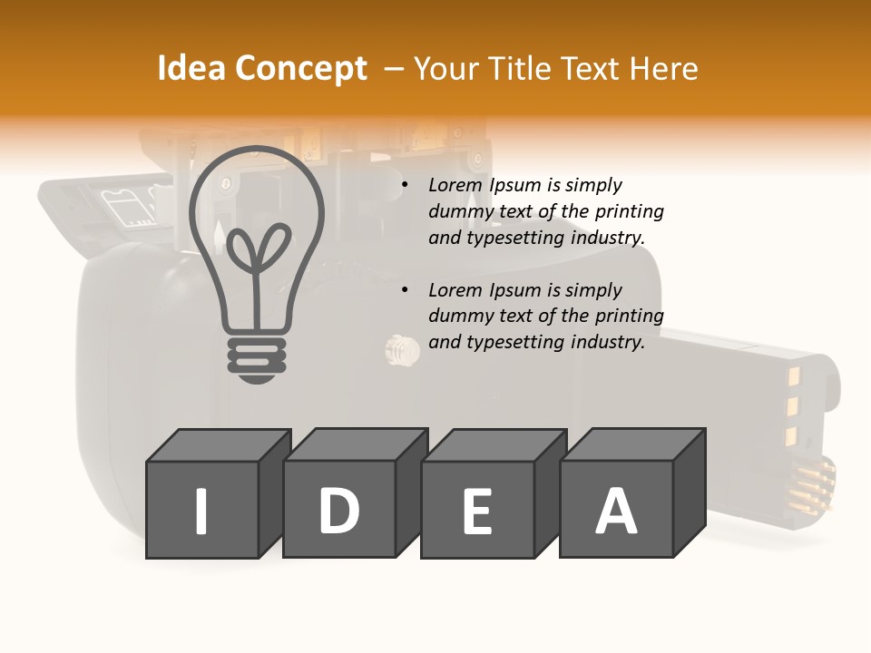 Professional Body Photographing PowerPoint Template