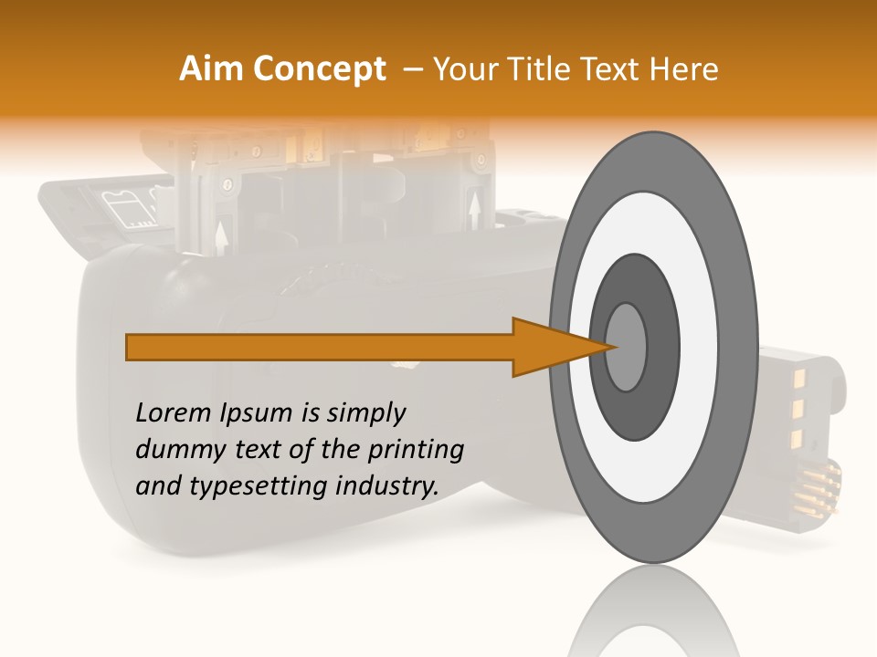 Professional Body Photographing PowerPoint Template