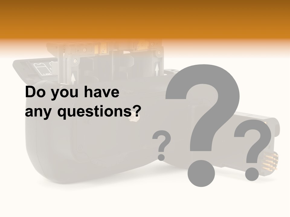 Professional Body Photographing PowerPoint Template