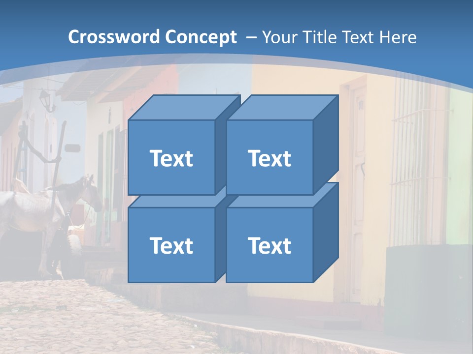 House Colorful Day PowerPoint Template