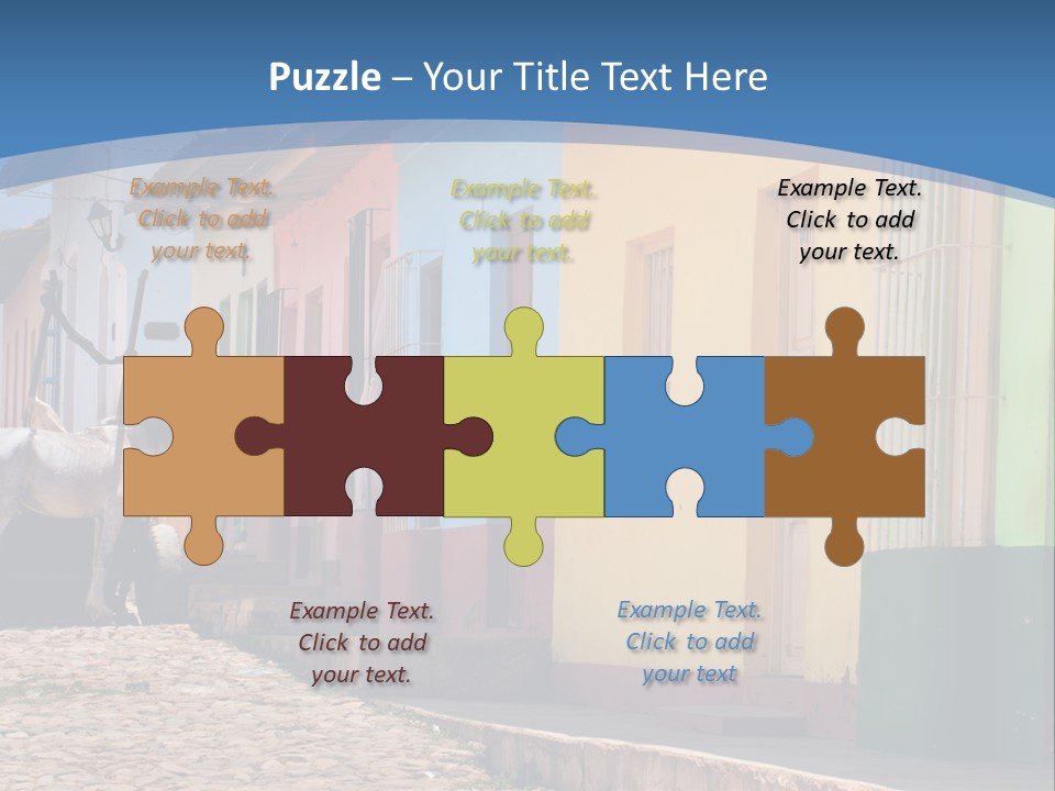 House Colorful Day PowerPoint Template