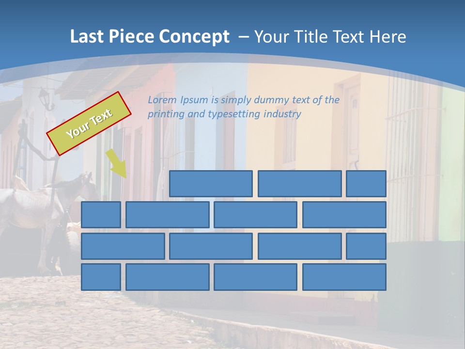 House Colorful Day PowerPoint Template