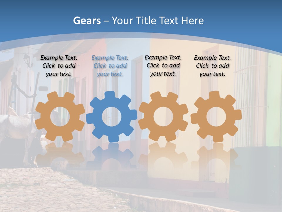 House Colorful Day PowerPoint Template