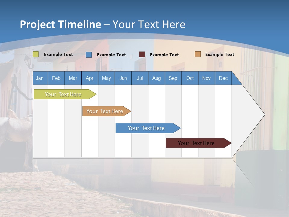 House Colorful Day PowerPoint Template