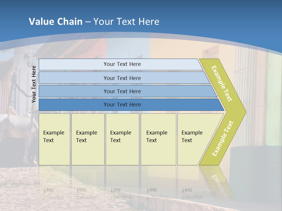 House Colorful Day PowerPoint Template