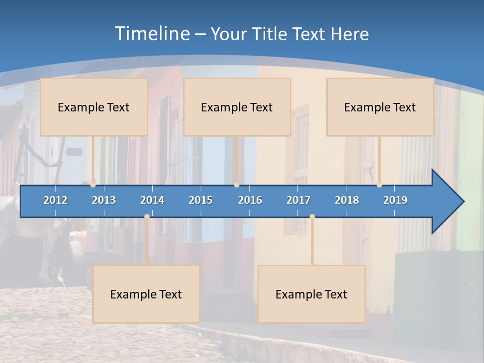 House Colorful Day PowerPoint Template