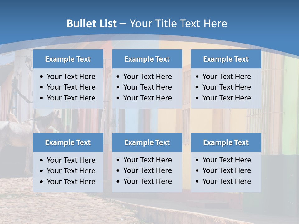 House Colorful Day PowerPoint Template