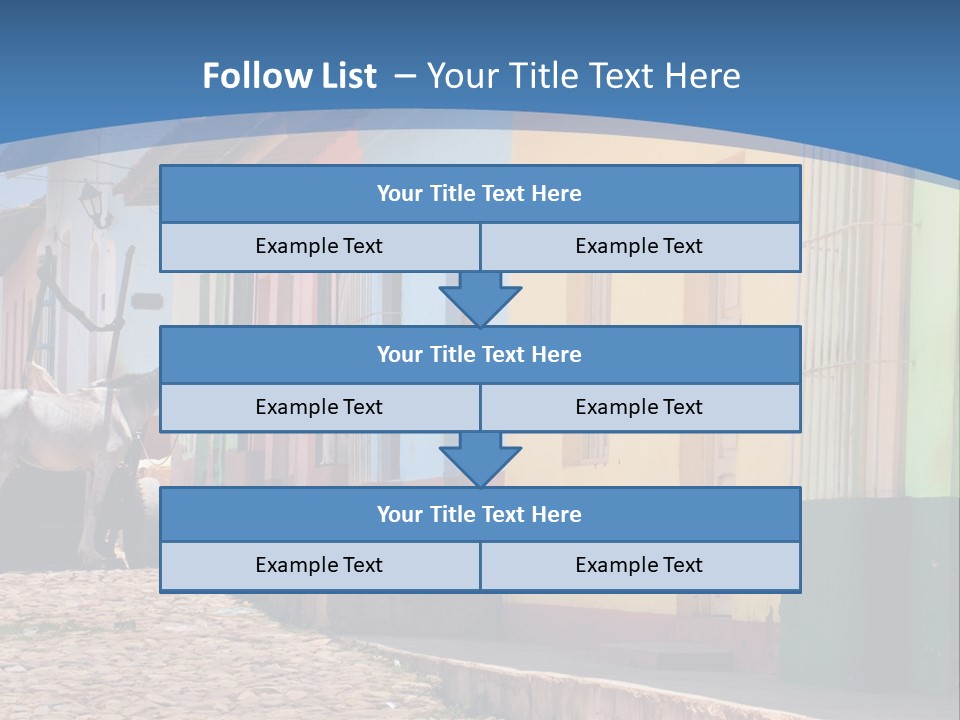 House Colorful Day PowerPoint Template