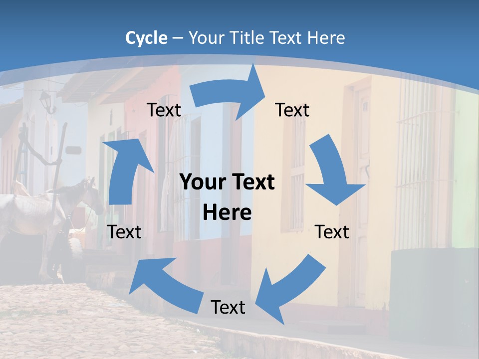 House Colorful Day PowerPoint Template