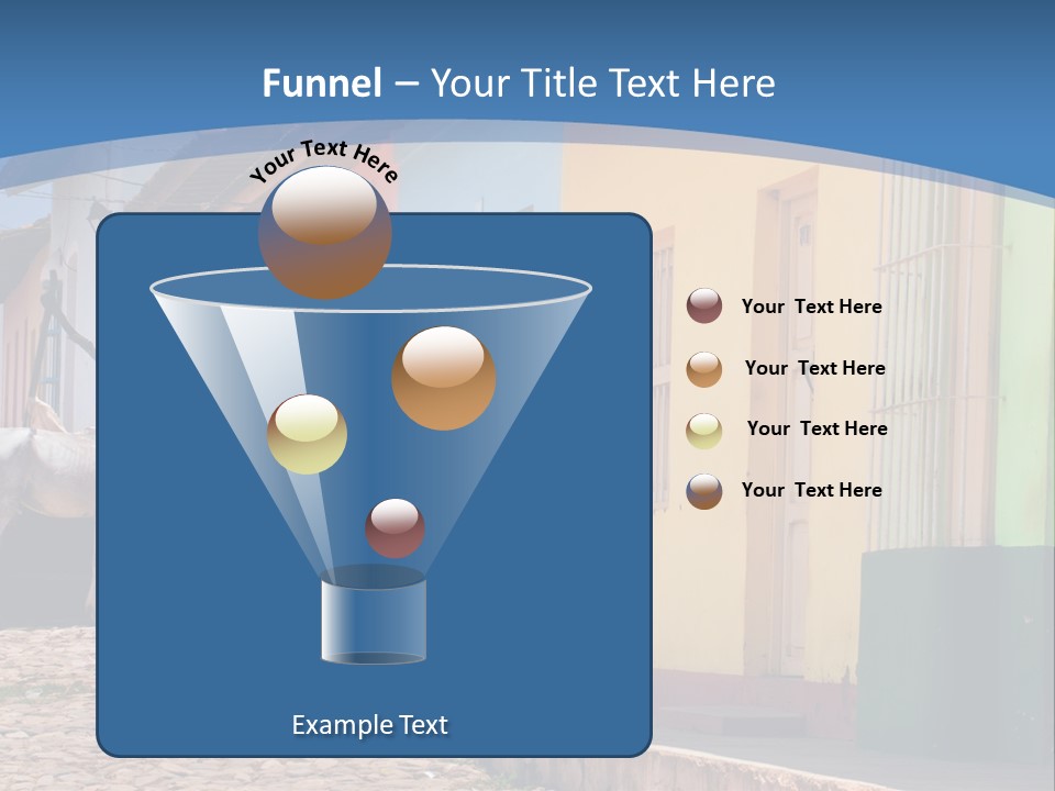 House Colorful Day PowerPoint Template