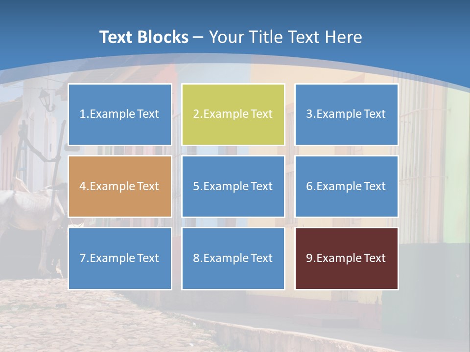 House Colorful Day PowerPoint Template