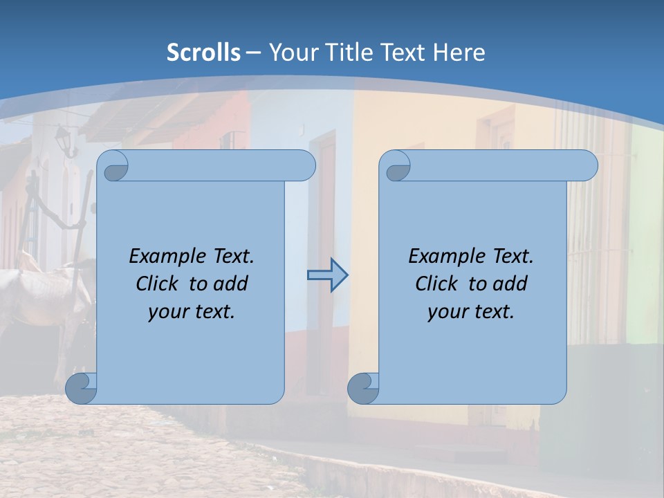 House Colorful Day PowerPoint Template