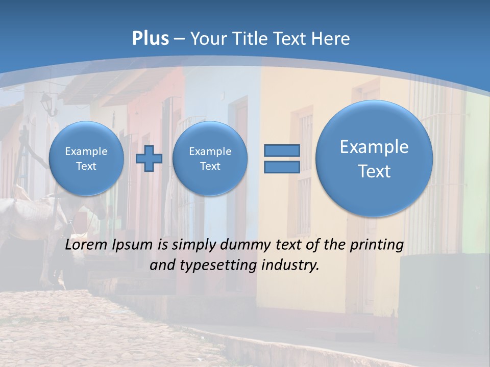 House Colorful Day PowerPoint Template