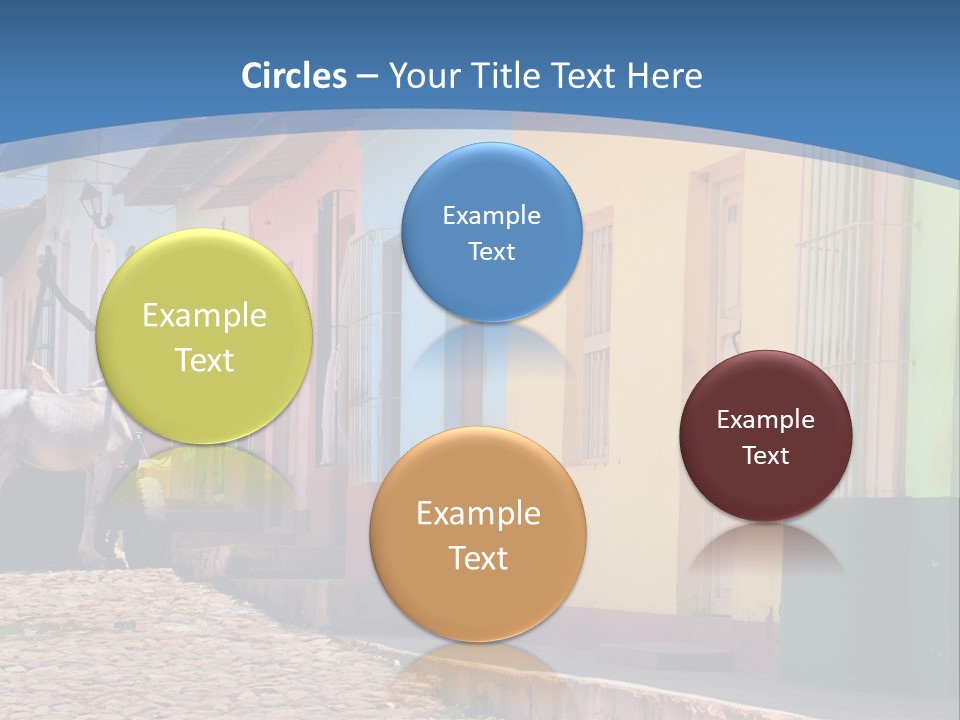 House Colorful Day PowerPoint Template