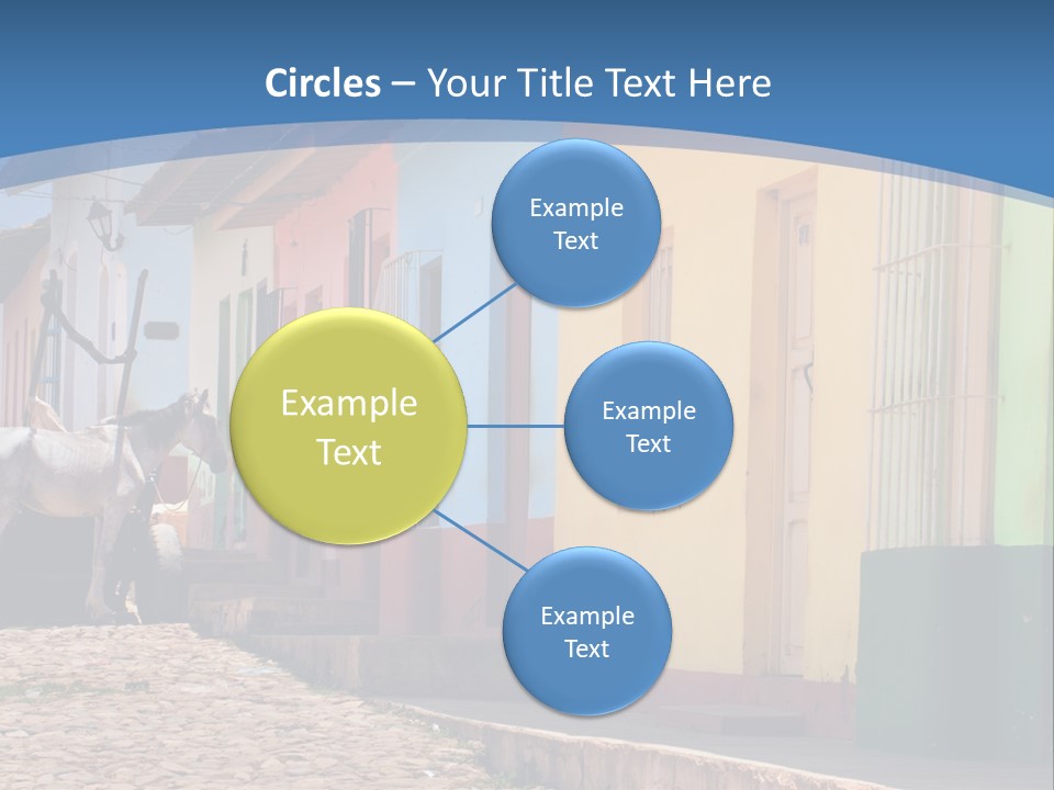 House Colorful Day PowerPoint Template