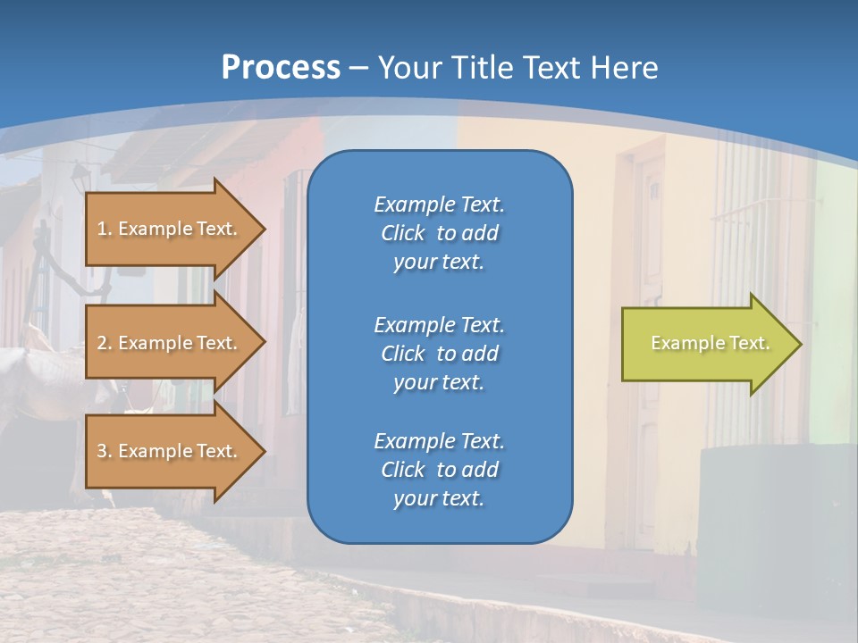 House Colorful Day PowerPoint Template