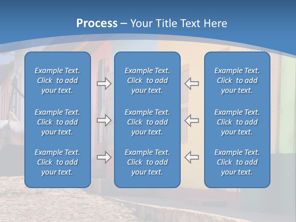 House Colorful Day PowerPoint Template