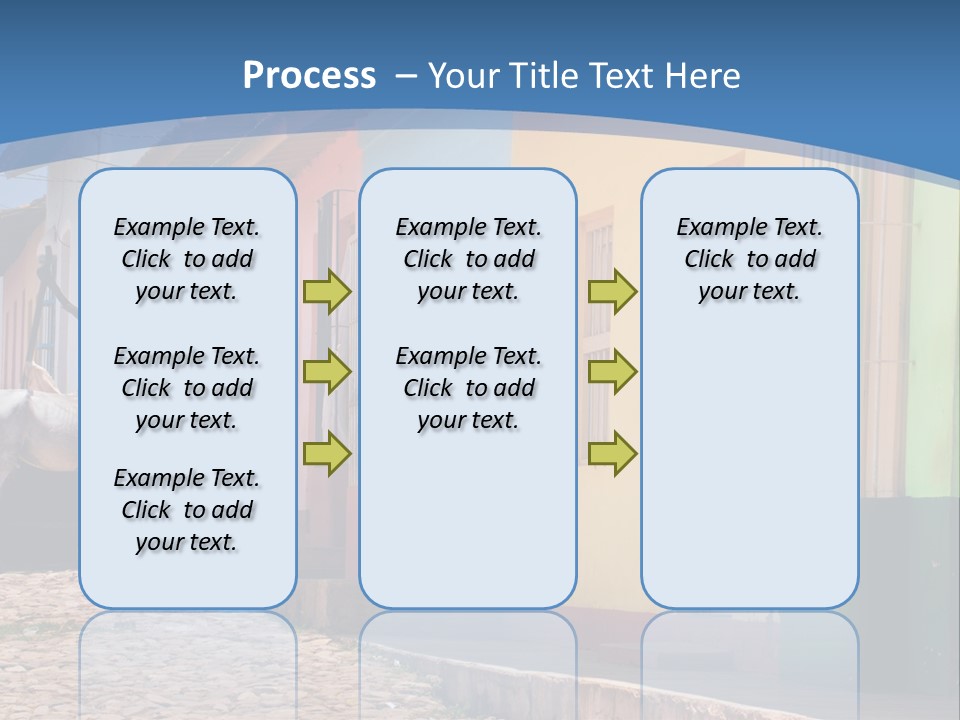 House Colorful Day PowerPoint Template