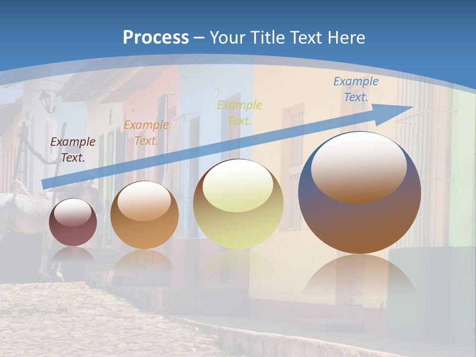 House Colorful Day PowerPoint Template